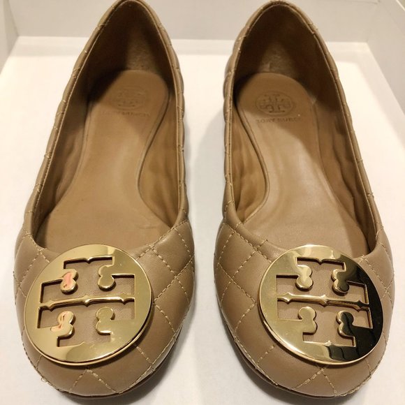Tory Burch Benton Quilted Ballet Flat - Picture 1 of 5